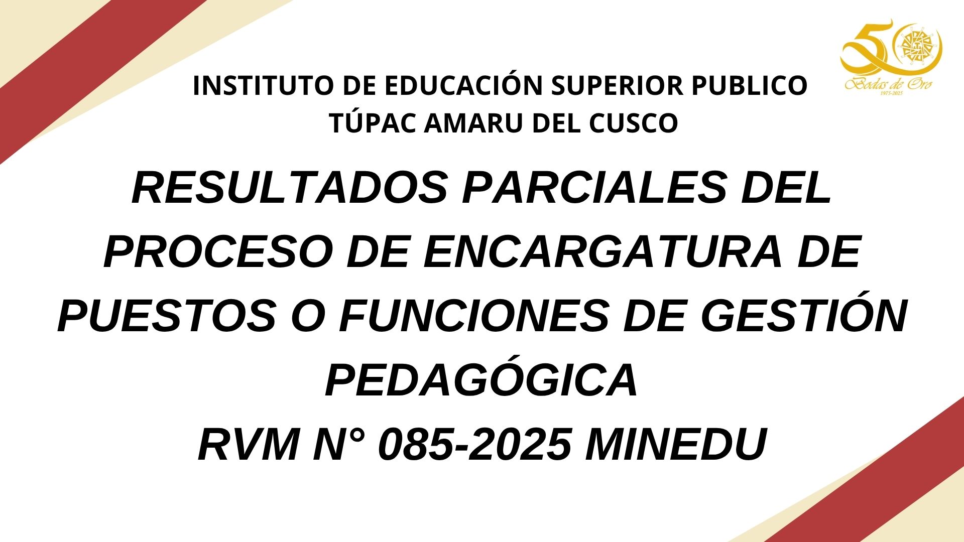 CONVOCATORIA DE GESTORES 2026